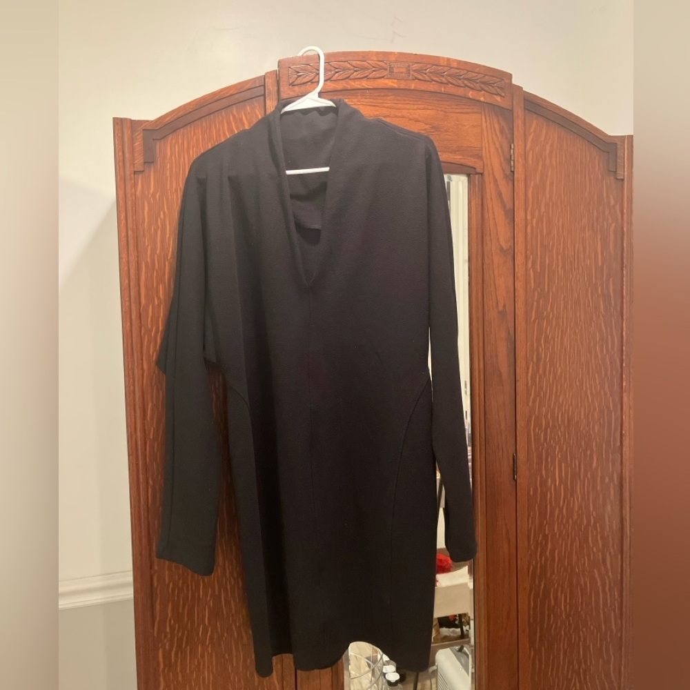 Anthropologie daily  practice size L black dress